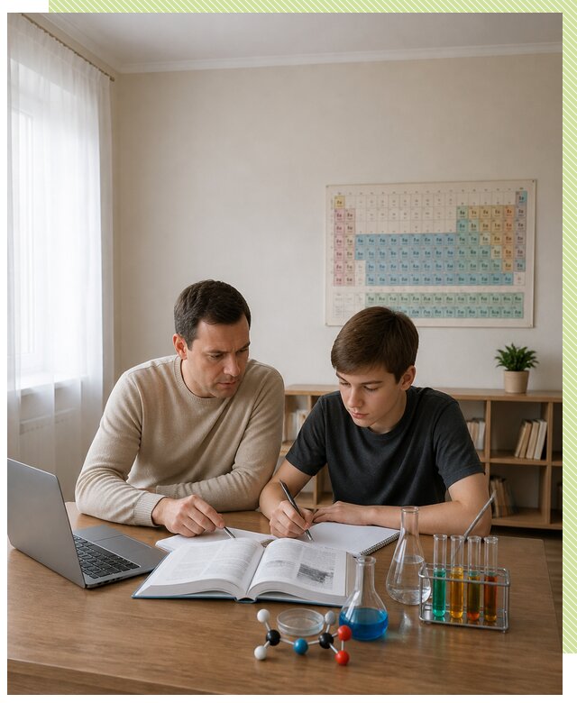 Репетитор по химии 8 класс в Сургуте по цене от 1227 р. | Репетитор-Срг